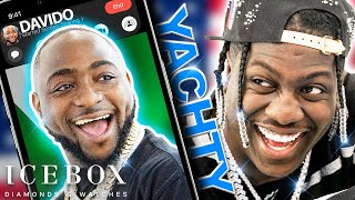 Lil Yachty FaceTimes Davido in Nigeria at Icebox!