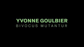 ⅩⅩⅨ Festiwal Ars Cameralis / Yvonne Goulbier: bivocus mutantur