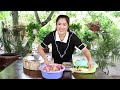 market show yummy pickled lime duck soup cooking duck cooking