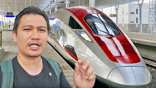 KERETAPI LAJU INDONESIA BOLEH PERGI LEBIH 350KM/JAM!!