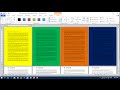 Add Different Colors for Each Page - Microsoft Word