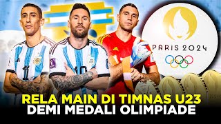 FORMASI GILA TIMNAS ARGENTINA U23 DI OLIMPIADE PARIS 2024! AUTO REBUT MEDALI EMAS