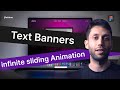 Design Like a Pro: Infinite Text sliding in Figma