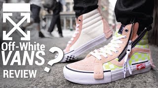 VIRGIL'S SECRET OFF WHITE VANS: VANS SK8 Hi DECONSTRUCTED REVIEW