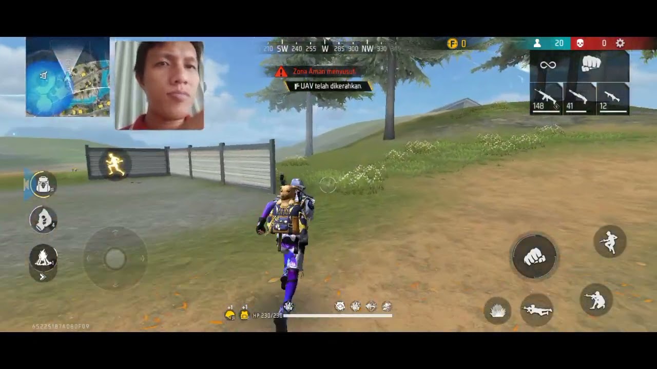 Solo Br Ranked Free Fire Gameplay Youtube