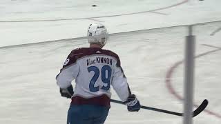 Nathan MacKinnon Displays SKILL in Warmups Colorado Avalanche 2/6/24