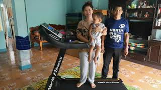 เเนะนำลู่วิ่งไฟฟ้าNorth Fitness รุ่น NT-91,Review Treadmill North Fitness NT-91,ลู่วิ่งNorthFitness