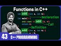 Defining, Calling, and Declaring Functions in C++