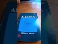 Algebra by Michael Artin #shorts