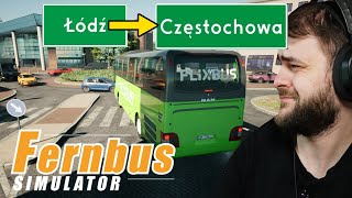 Częstochowa dworzec, dojechaliśmy! - Fernbus Simulator: DLC Polska (#6)