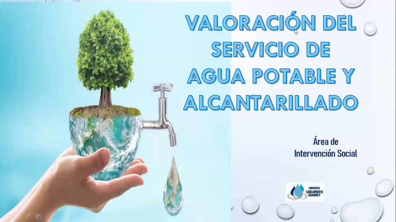 Valoración Del Servicio De Agua Potable Y Alcantarillado - Tema 1 - YouTube