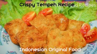 Tempeh Recipe Only 2 Ingredients! | Indonesian Food Recipes