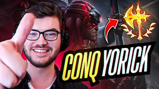 Conqueror Yorick only after being coached by SLOGDOGS