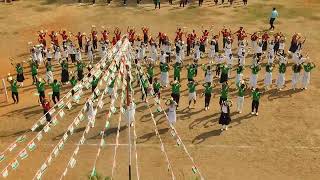 DAV HIGH SCHOOL, KTPS, PALVANCHA, REPUBLIC DAY CELEBRATIONS-2025, AEROBICS BY 4TH \u0026 5TH CLASS