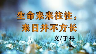 《生命来来往往，来日并不方长》作者于丹