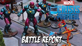 Marvel Crisis Protocol Battle Report - World War Marvel Ep. 228: Shield Vs. Sentinels