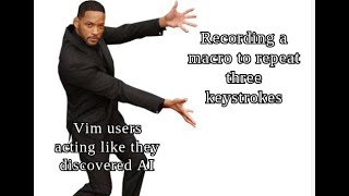Vim Tips 4: Create and run a macro
