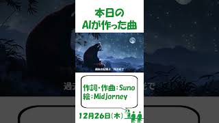 AIが作った曲#1411 #ai #song #mv #midjourney #suno