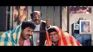 House Owner Catches Ravichandran \u0026 Mandya Ramesh | Mimikri Dayanand | Best Kannada Comedy Scene