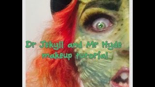 Dr Jekyll and Mr Hyde makeup tutorial