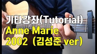 Anne Marie - 2002 guitar tutorial (Kim Seong Jun version l 김성준 ver 기타강좌)