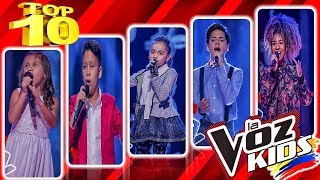 TOP 10 Las mejores audiciones a ciegas de la voz kids 2019