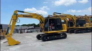 Mini Second Hand Komatsu PC130-7 Crawler Excavator With Komatsu SAA4D95LE-3 Engine