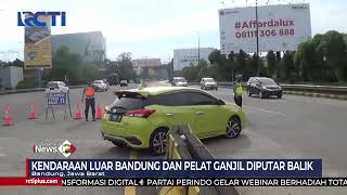 Pemkot Bandung Terapkan Ganjil Genap, 30 Mobil Putar Balik dalam Sejam #SeputrariNewsPagi 13/02