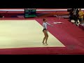 MEIER Leonie (SUI) - 2018 Artistic Worlds, Doha (QAT) - Qualifications Floor Exercise