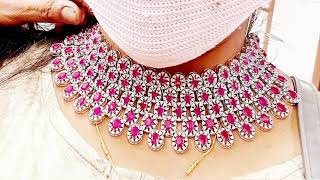 Thara Gold Covering jewelry Shopping Vlogs || Sowcarpet Wholesale Shop || Bridal jewelry Collection