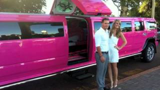 Limo Hire Perth Pink Hummer Limo by Showtimelimos