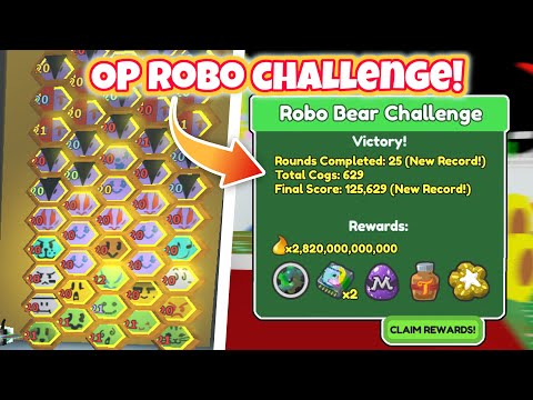 I used the BEST Robo Challenge Hive. Bee Swarm Simulator