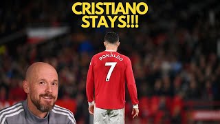 Cristiano Ronaldo Stays At Man United | Erik Ten Hag Confirms | Transfer News