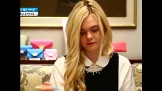 엘르패닝 한국 인터뷰 / Elle Fanning interview in korea