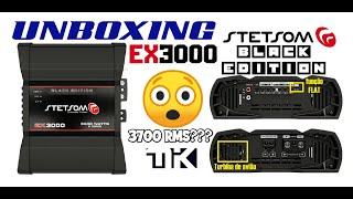 Unboxing Módulo Stetsom EX3000 Black Edition - 3700 RMS?????