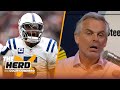 Anthony Richardson benched for Joe Flacco, Did the Colts make the right decision? | NFL | THE HERD