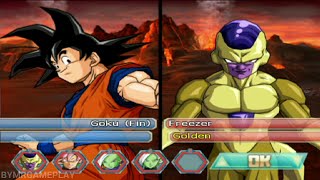 Dragon Ball Budokai Tenkaichi 4 Goku Personalizado vs Villanos