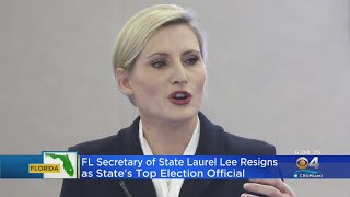 Secretary Of State Laurel Lee Stepping Down As State Elections Chief
