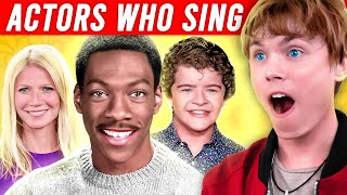 Famous Actors Who Can ACTUALLY Sing #3