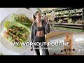 My Workout Routine + What I Eat | Healthy & Easy Post-Workout Recipe