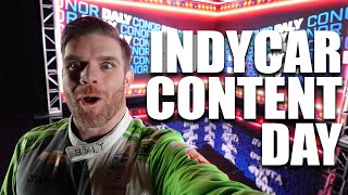 IndyCar Content Day VLOG!