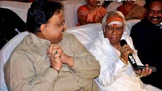 SONTHANGALAI VAAZHTHI -MELLISAI MANNAR MSV &SA CHANDRASEKAR IN CONVERSATION ON NILAVE MALARE (1986)