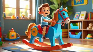 Wooden Saddle, Lovely Horse | CoComelon  Nursery Rhymes \u0026 Kids Songs