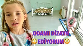 Odamı Dizayn Ediyorum Vlog Ecrin Su Çoban. Yeni Odam Ve Ben.😊