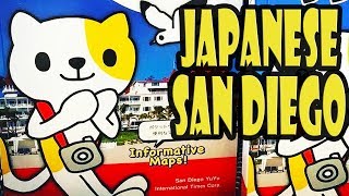Inside a Japanese Guide Book on San Diego
