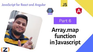 Array.map Function in JavaScript | Part 6 | JavaScript for React & Angular #react #javascript
