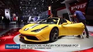 Fiat Chrysler CEO Marchionne Bullish on Ferrari IPO