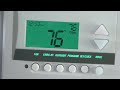 Tutorial: How To Operate The Basic Functions Of A Venstar T1700 Thermostat