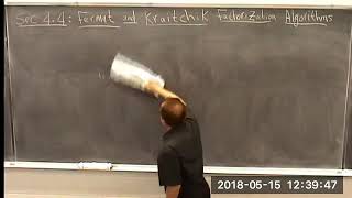 Sec 5. 4 (D. Burton's, 7th Ed. - Fermat & Kraitchik Factorization Algorithm)