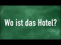 Wo ist das Hotel?